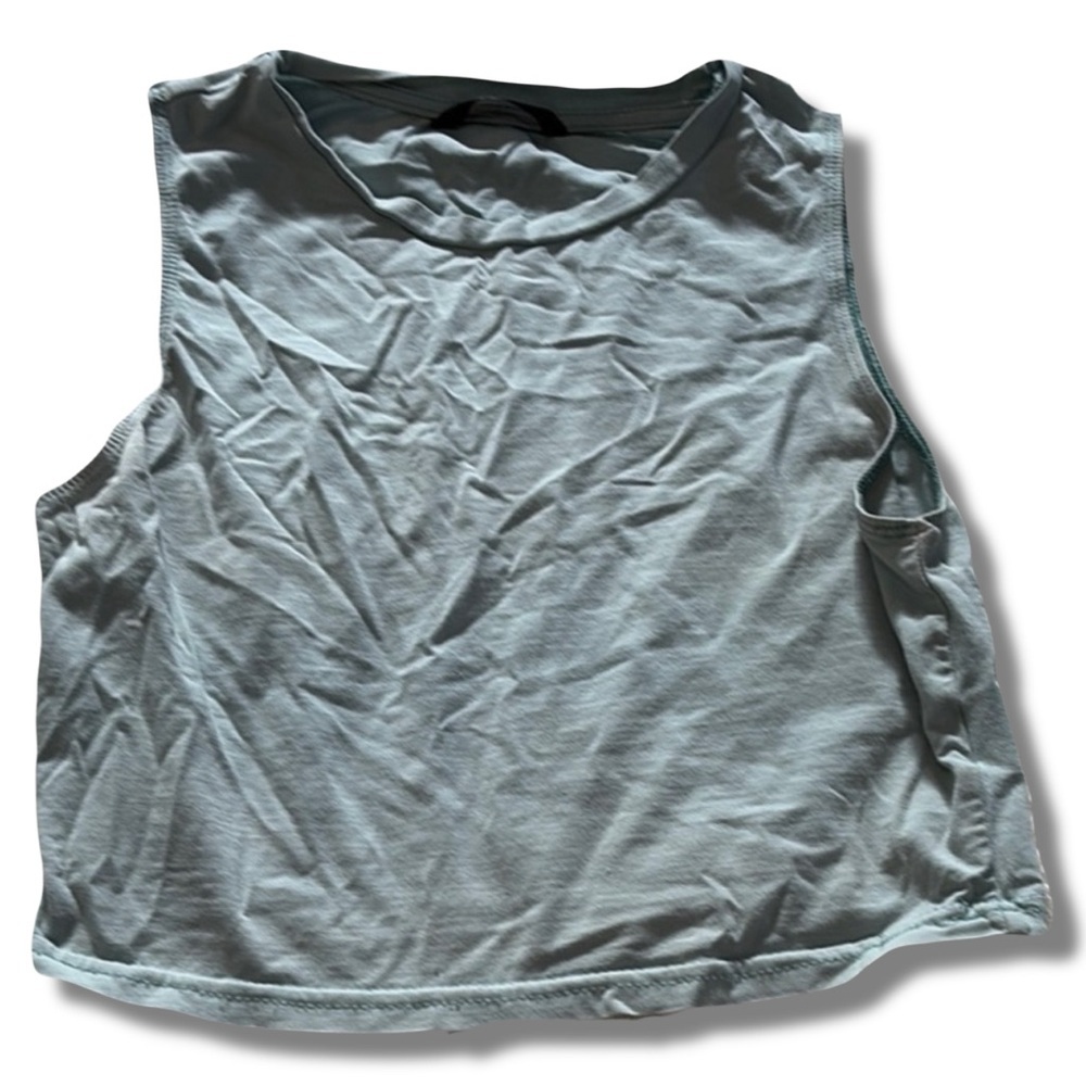 SHEIN green crop top size small